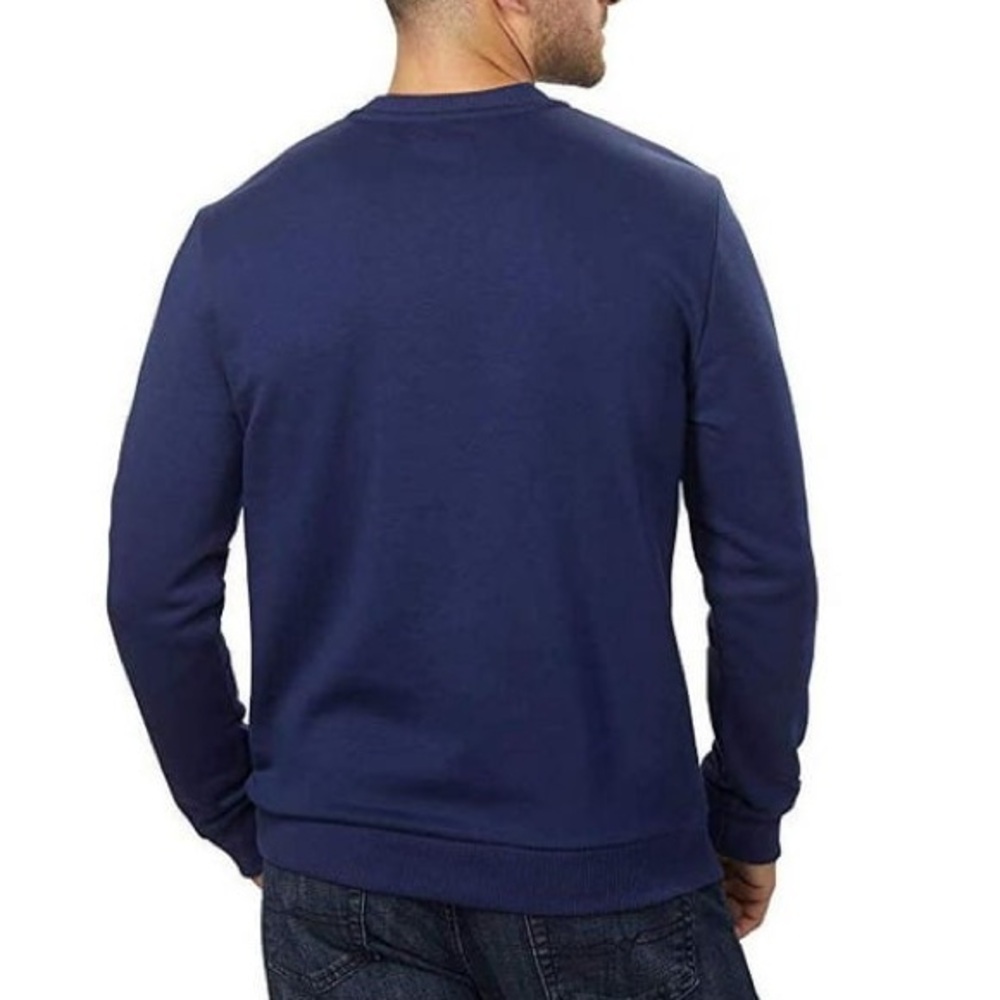 Calvin Klein Royal Blue Crewneck Sweater Men’s Sz M Casual Cozy Unisex Cotton - Picture 9 of 10